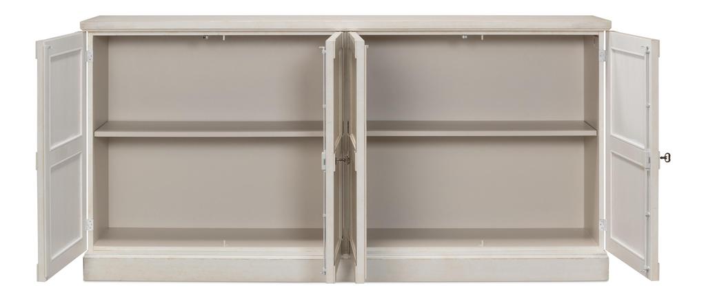 Lionisio Stucco White Buffet - Ornate Home