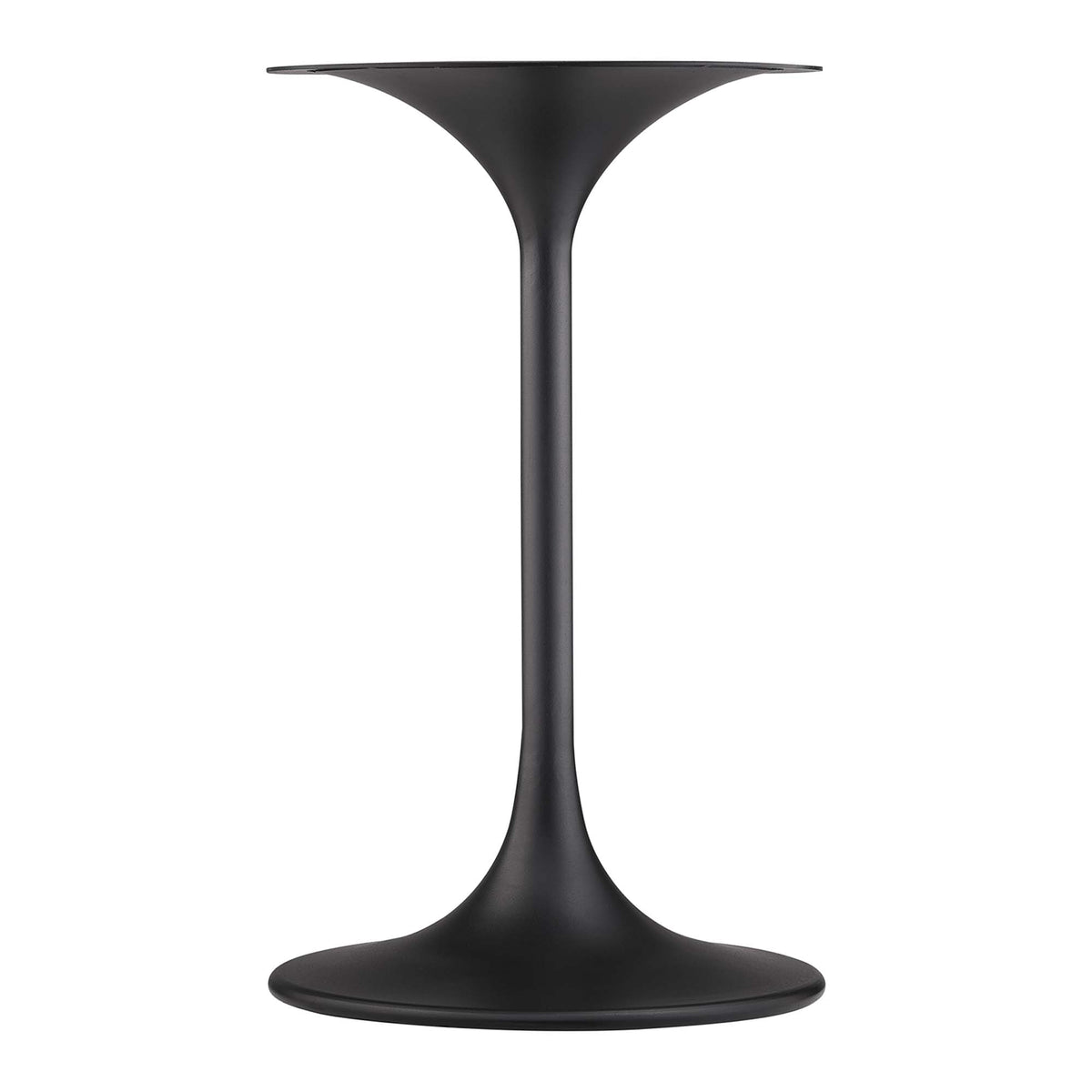 Lippa Black 20" Round Faux Travertine Side Table - Ornate Home