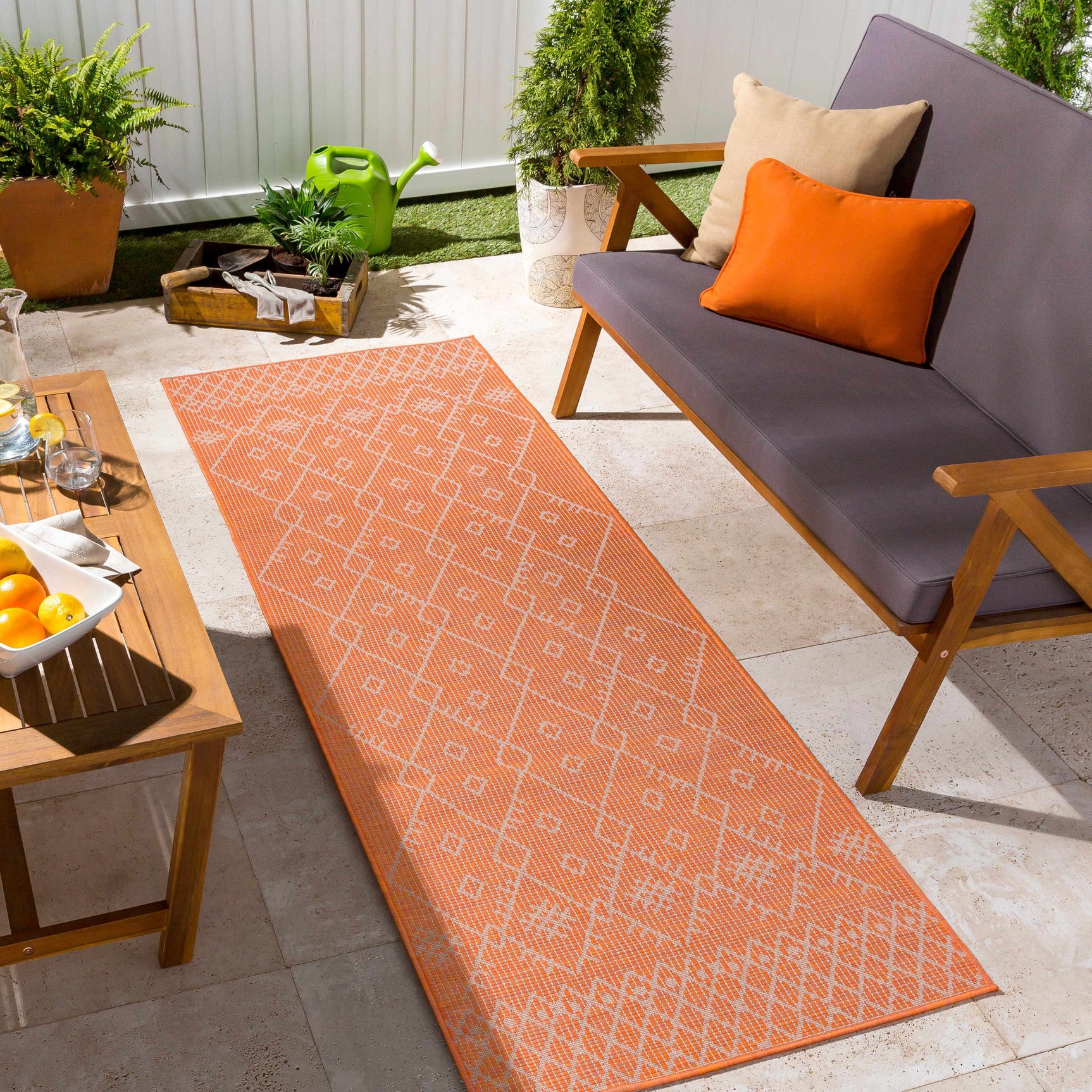 Lisarow Flatweave Outdoor Area Carpet - Clearance - Ornate Home