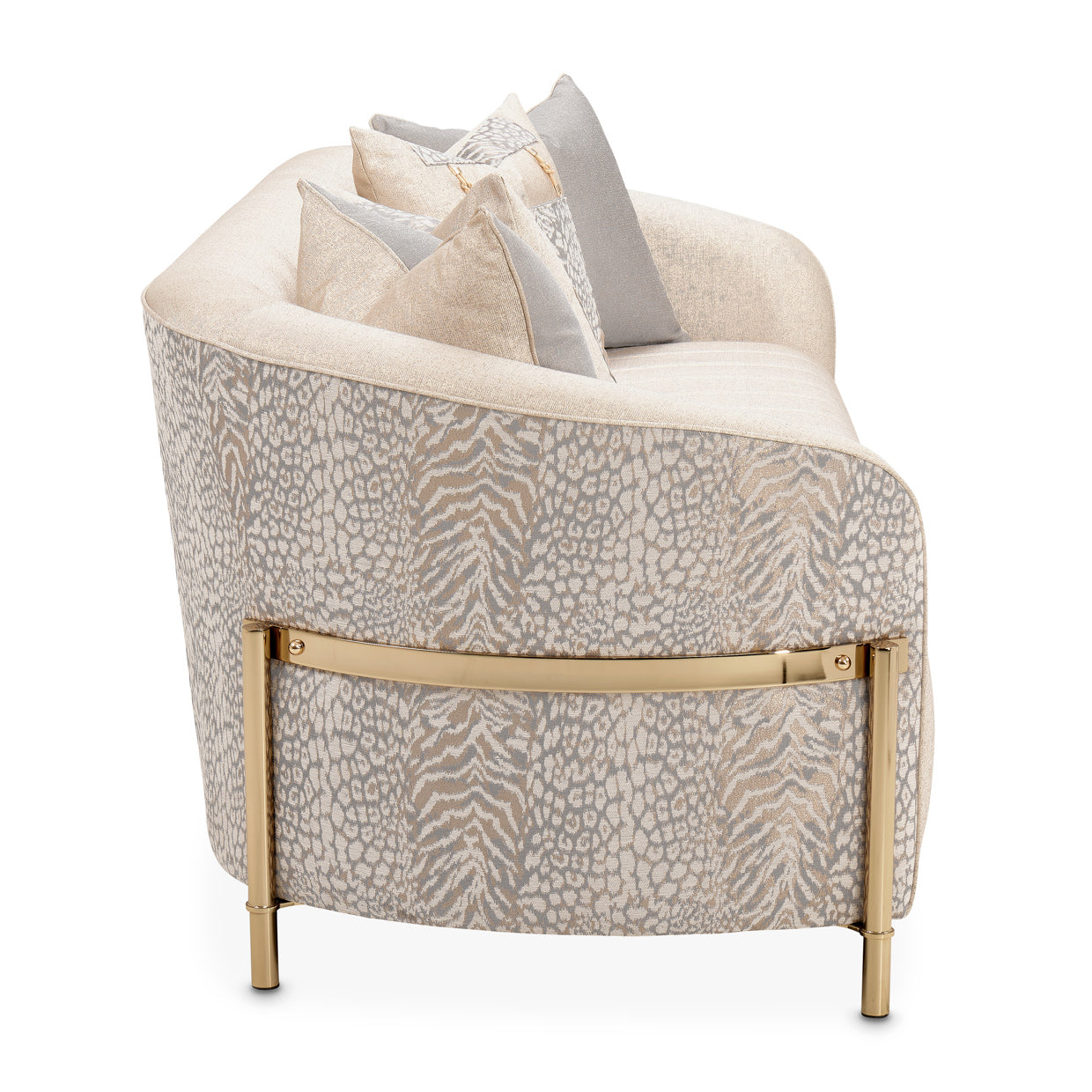 Lisbon Gold/Opal Sofa - Ornate Home