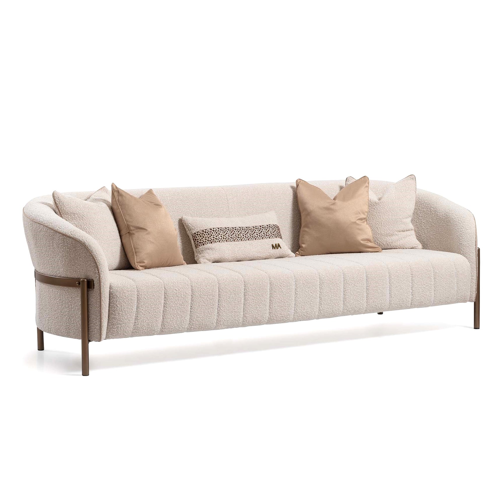 Lisbon Oyster Sofa - Ornate Home