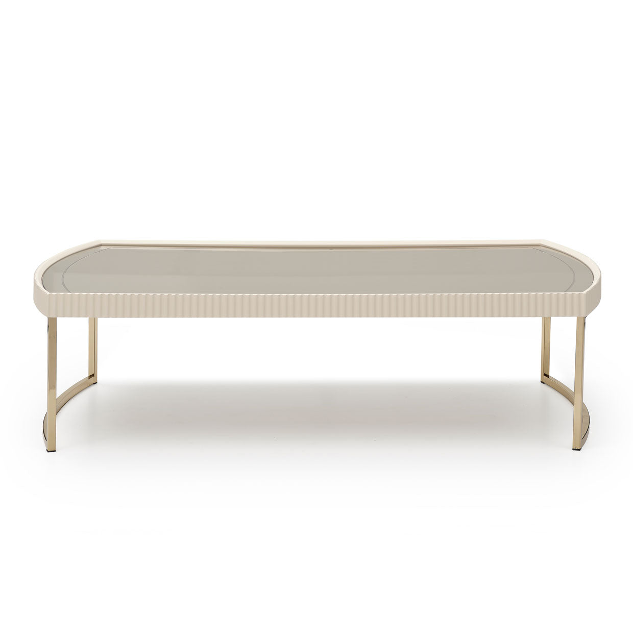 Lisbon Silken Matte Cream Cocktail Table - Ornate Home