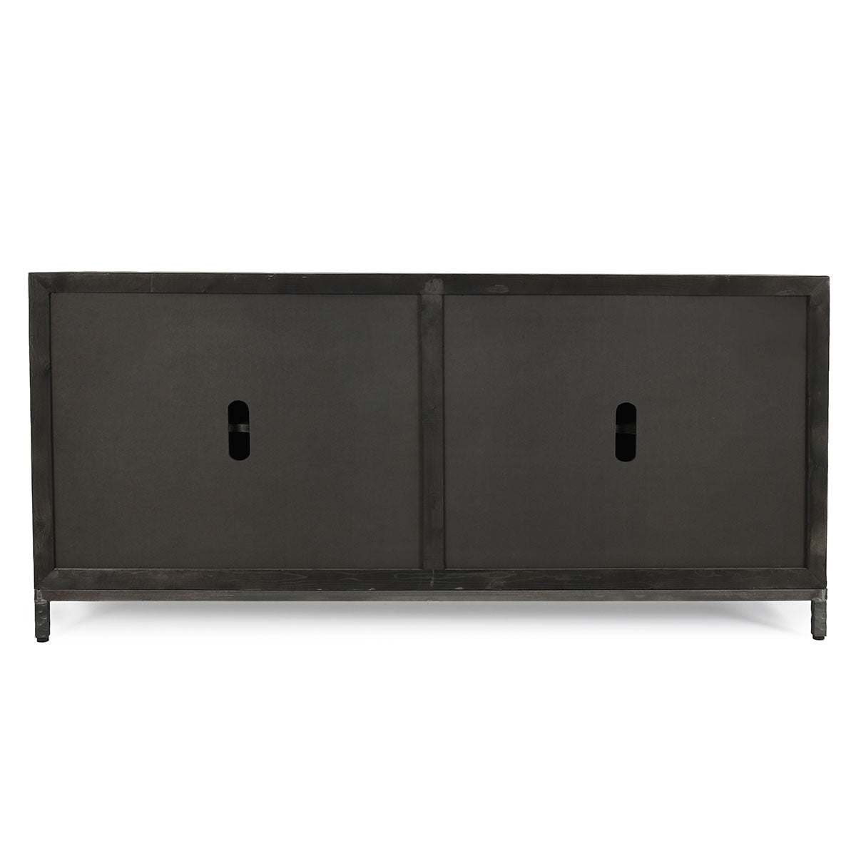 Lisbon Weathered Black Cabinet - Ornate Home