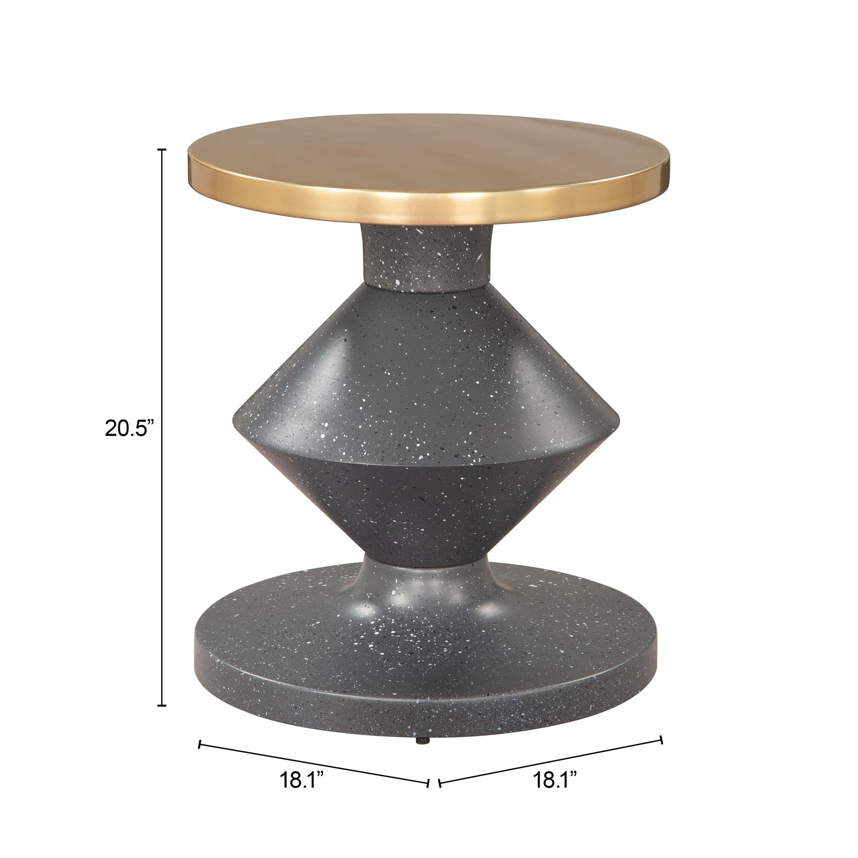 Litar Multicolor Side Table - Ornate Home