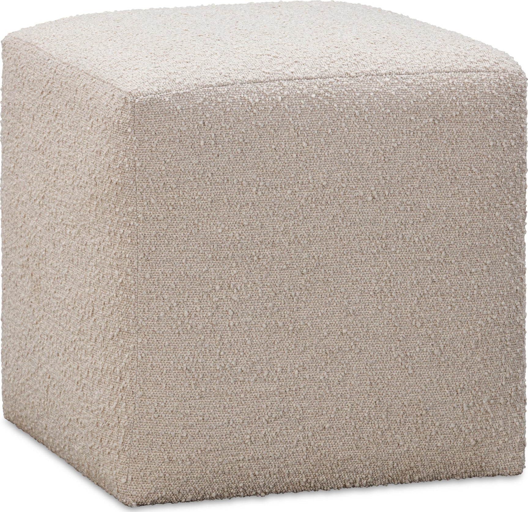 Liv Brun Fully Upholstered Dining Ottoman - Ornate Home