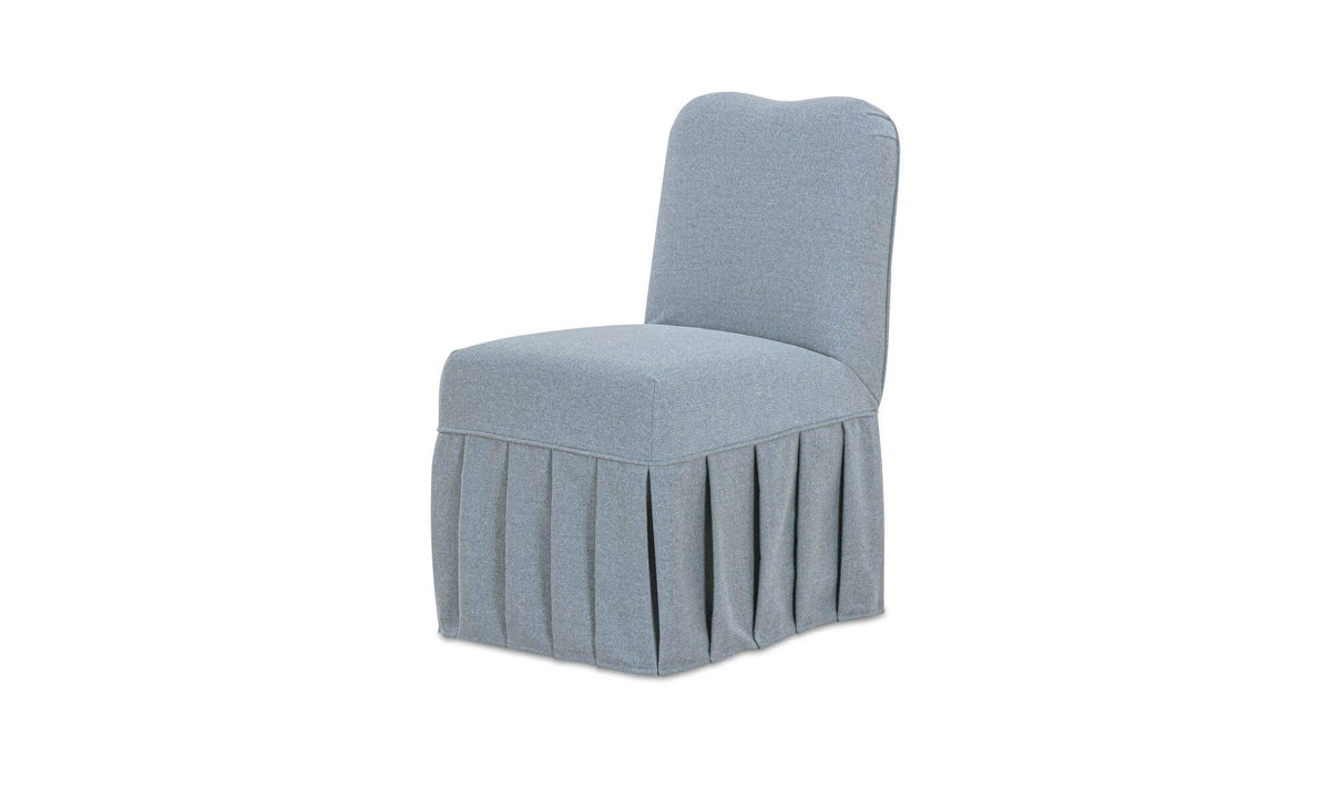 Liv Light Blue Slipcover Dining Chair (Set of 2) - Ornate Home