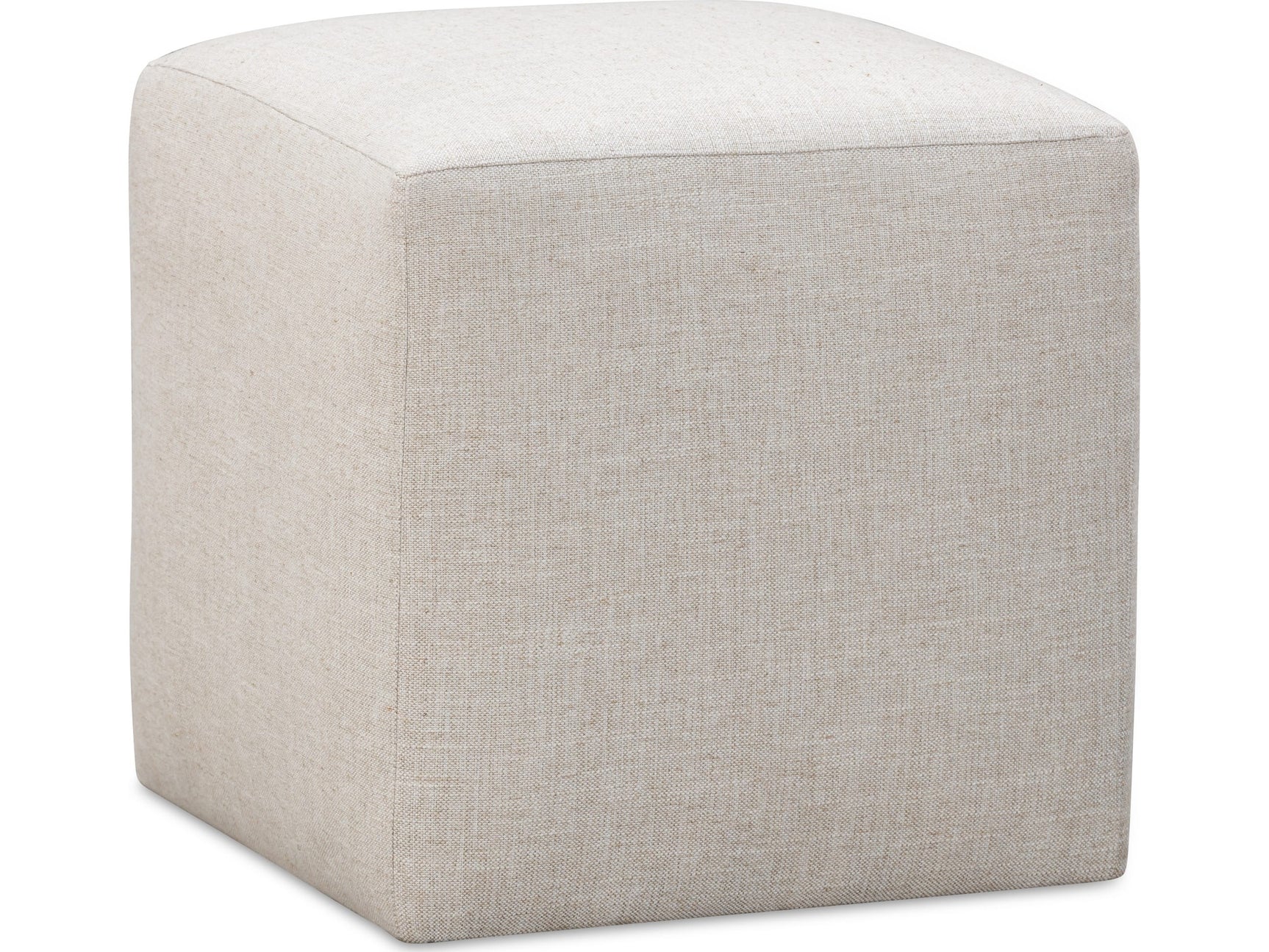 Liv Natural Fully Upholstered Dining Ottoman - Ornate Home