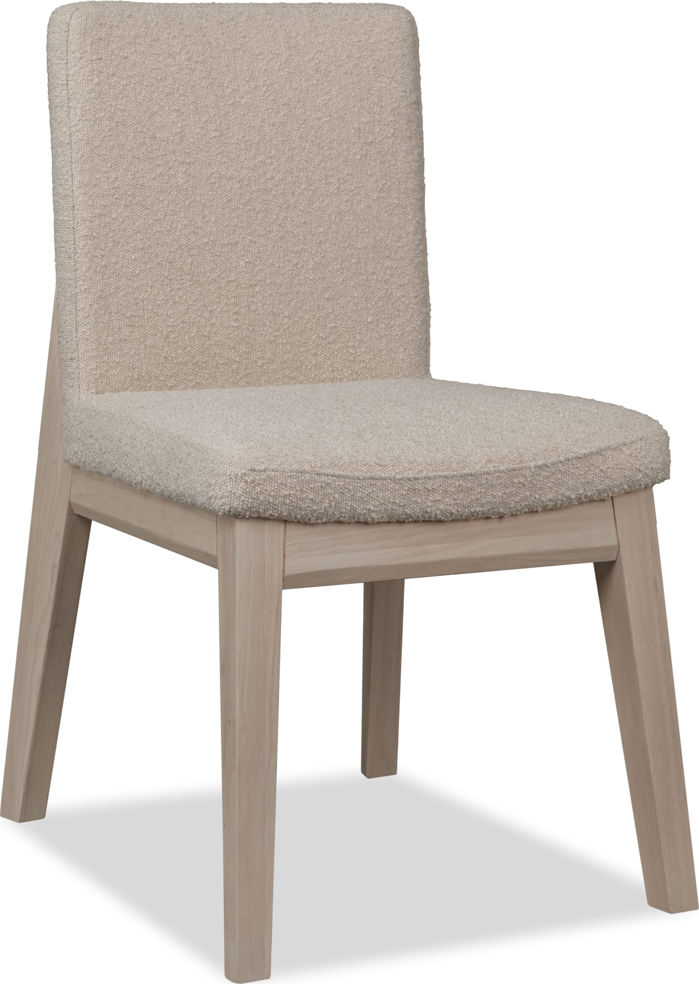 Liv White Sand/Brun Solid Wood Dining Chair (Set of 2) - Ornate Home
