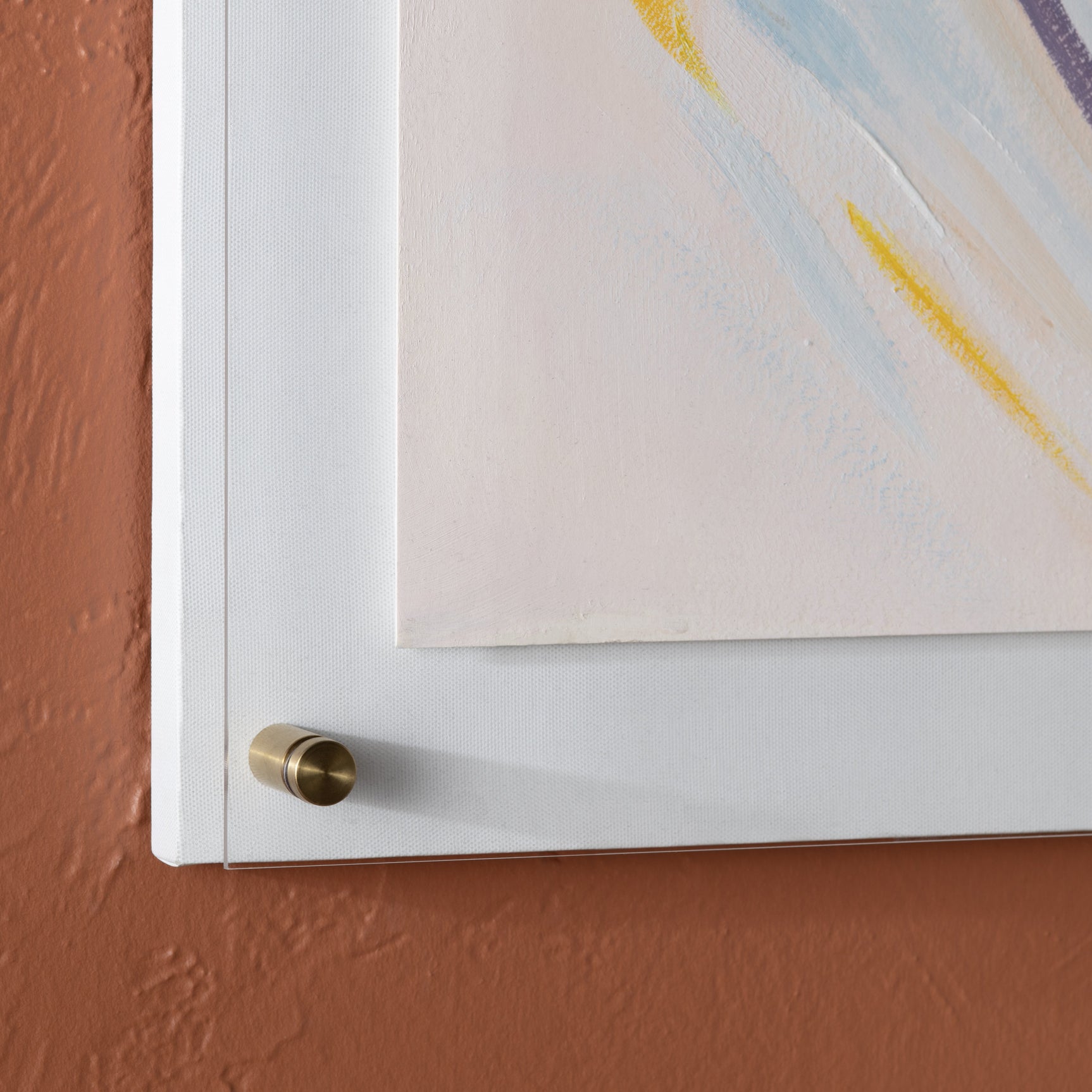 Liveliness Blue/Orange Wall Art