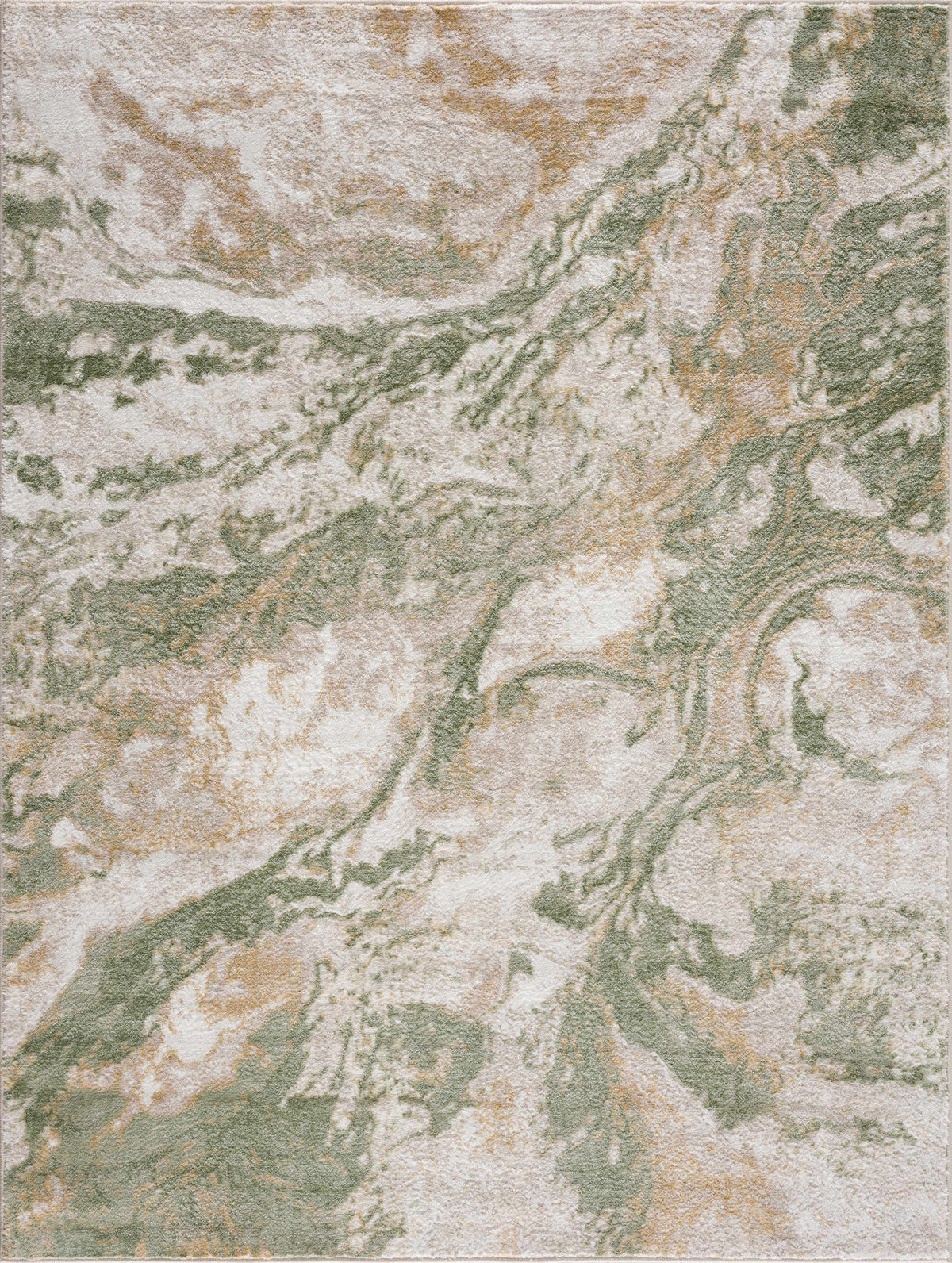Lively Marble Green Area Rug - Ornate Home