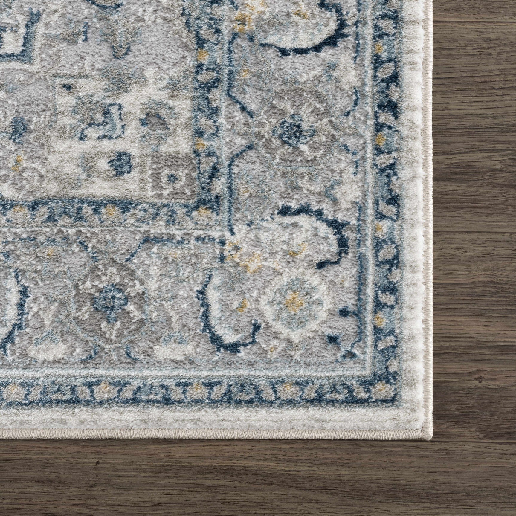 Liverpool Blue Area Rug - Clearance - Ornate Home