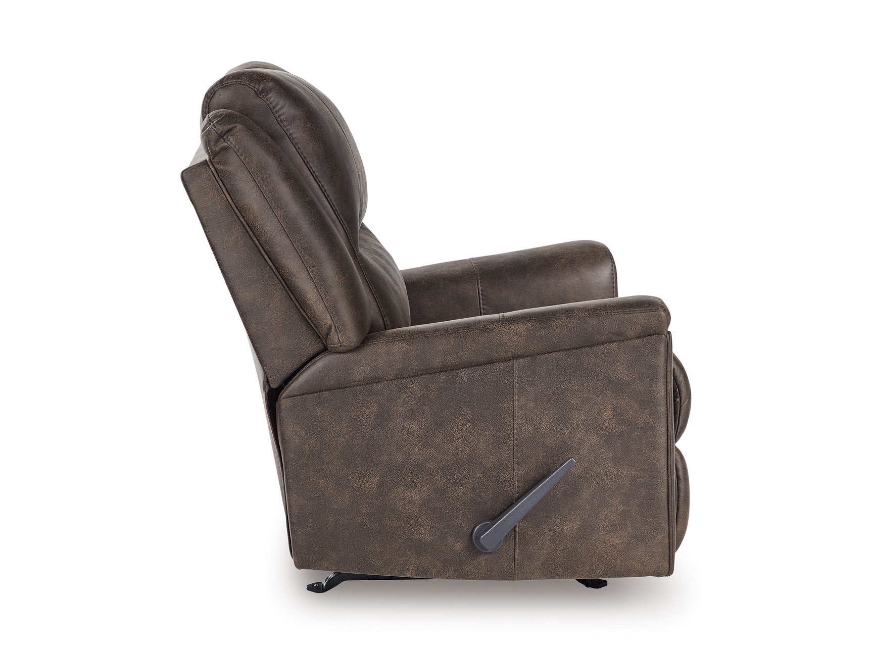 Skymaker Walnut Manual Rocker Recliner - Ornate Home