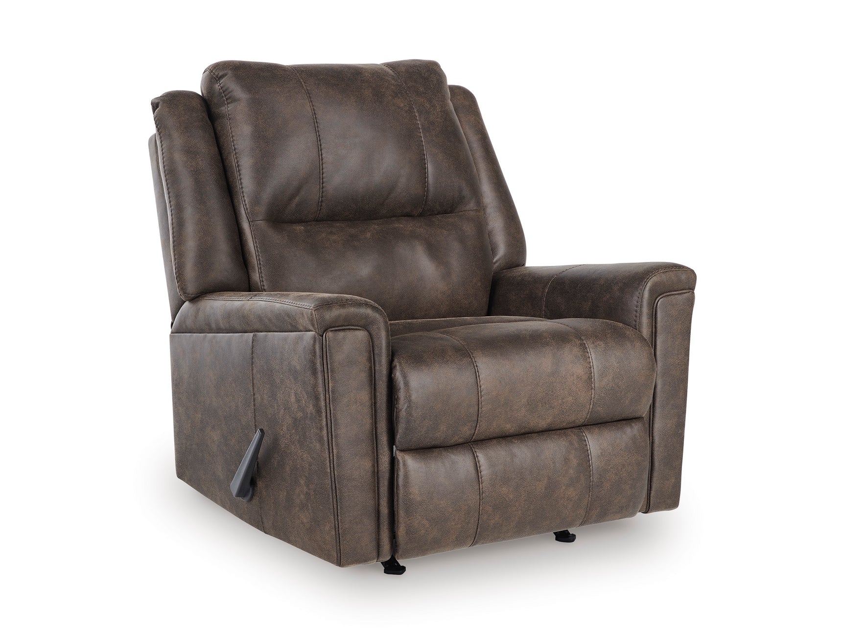 Skymaker Walnut Manual Rocker Recliner - Ornate Home