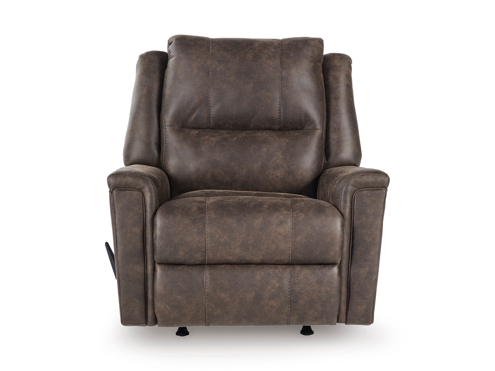 Skymaker Walnut Manual Rocker Recliner - Ornate Home