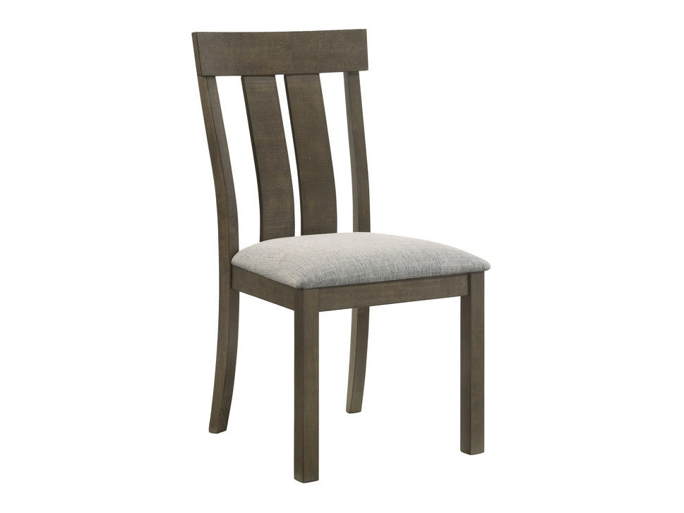 Lloyd Brown/Gray Side Chair (Set of 2) - Ornate Home