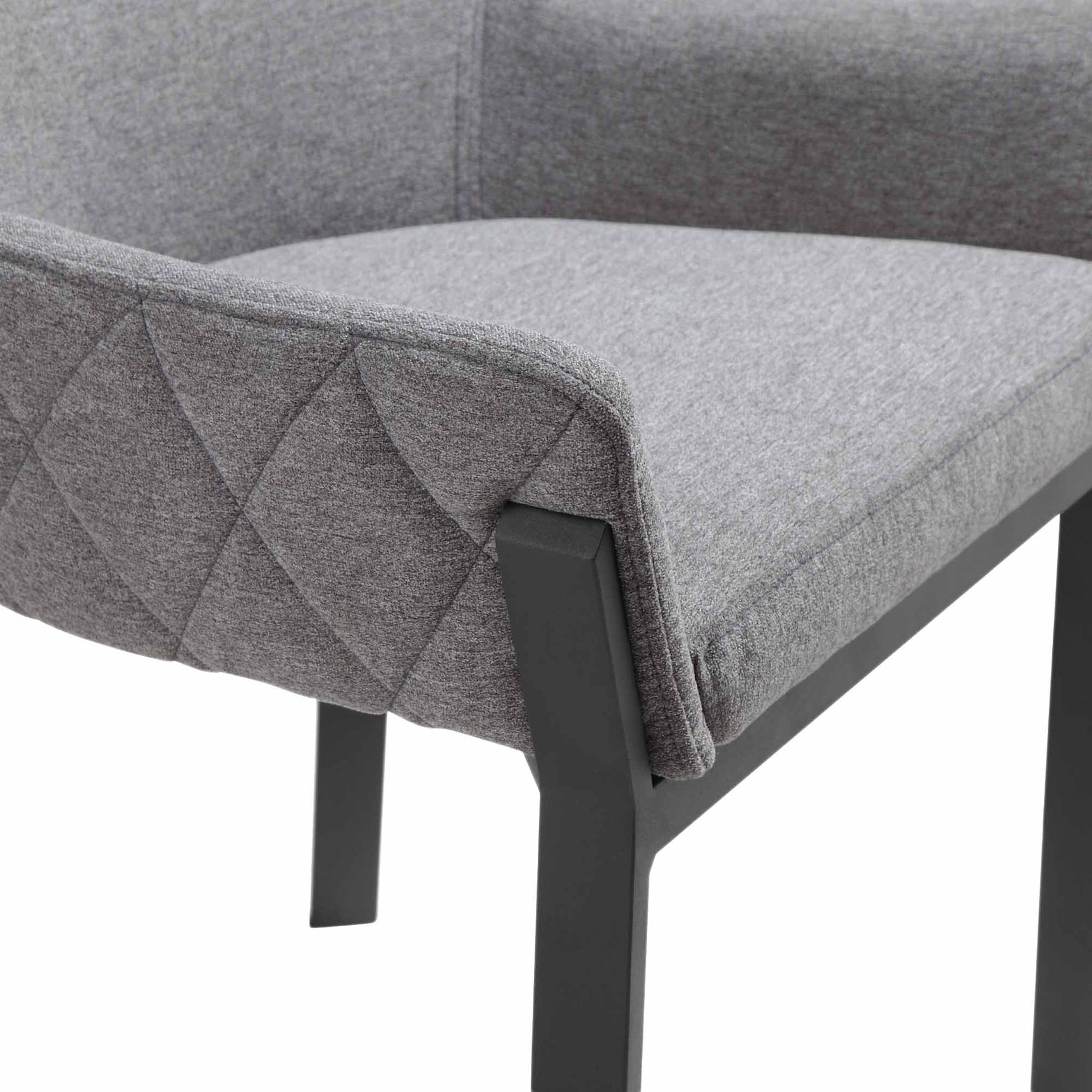 Lloyd Dark Grey Dining Chair (Set of 2) - Ornate Home