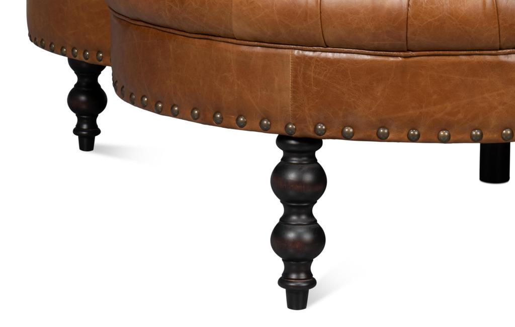 Lobby Brown Sofa - Ornate Home