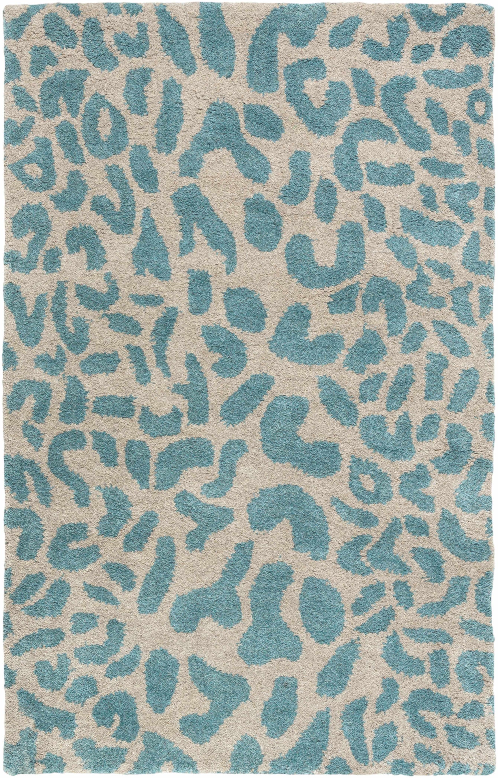 Lockbourne Leopard Print Area Rug - Ornate Home