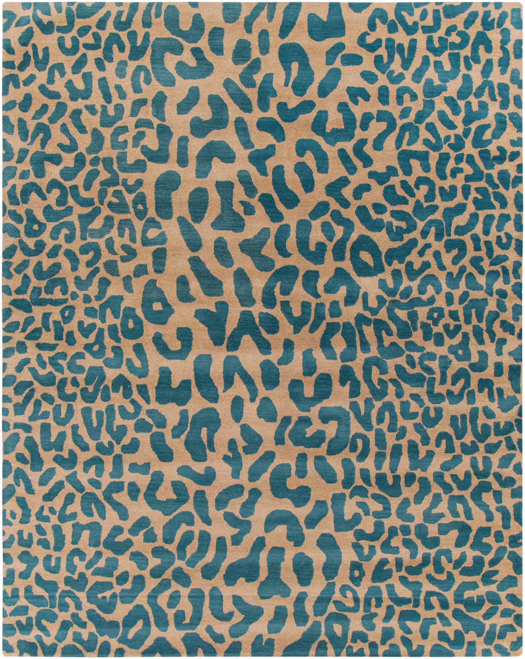 Lockbourne Leopard Print Area Rug - Ornate Home