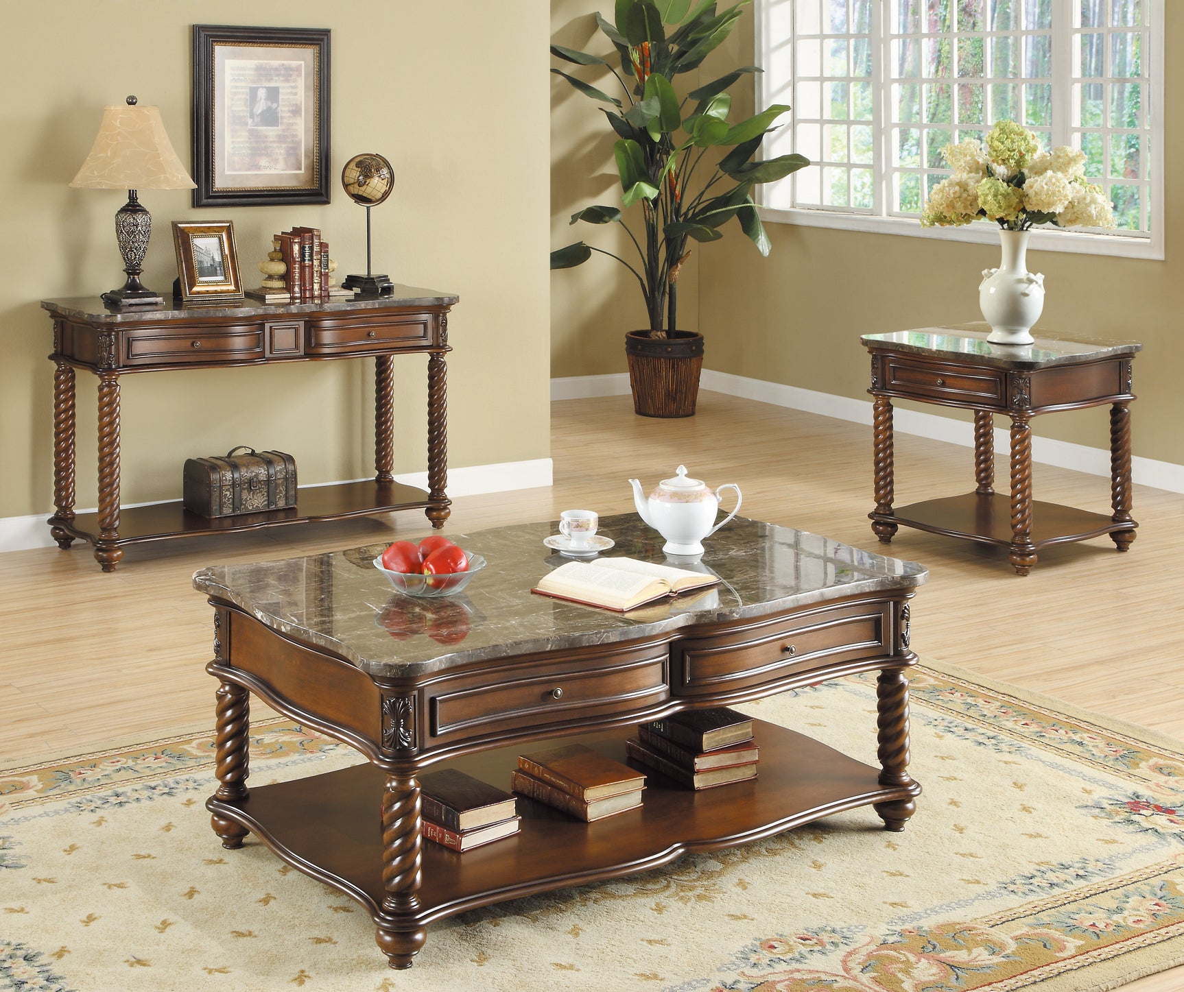 Lockwood Brown End Table - Ornate Home
