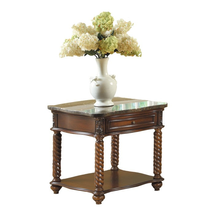 Lockwood Brown End Table - Ornate Home
