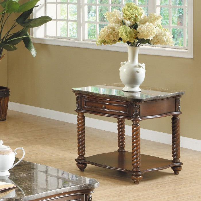 Lockwood Brown End Table - Ornate Home
