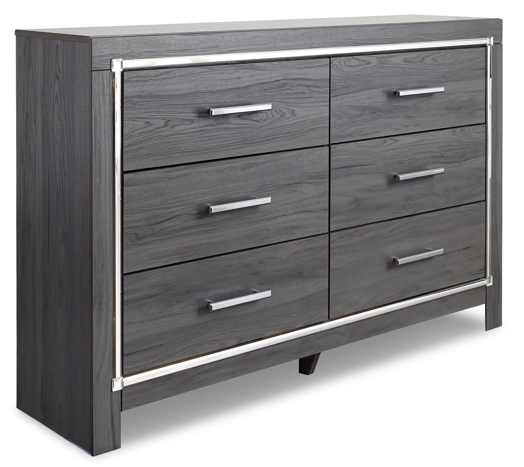 Lodanna Gray Dresser and Mirror (Online Special Price) - Ornate Home