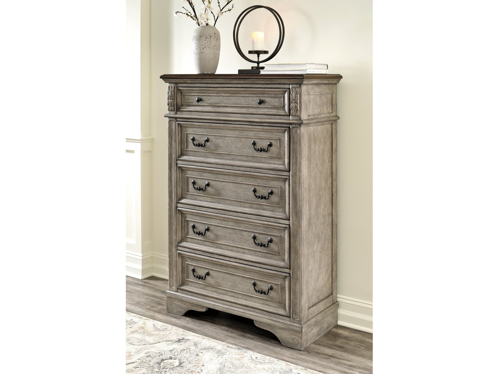 Lodenbay Two-tone Chest - Ornate Home