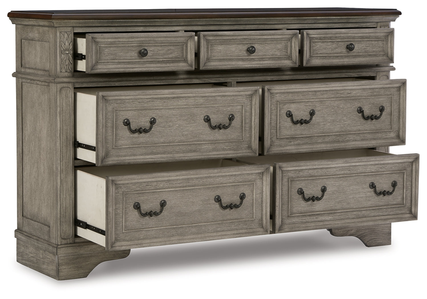 Lodenbay Two-tone Dresser - Ornate Home