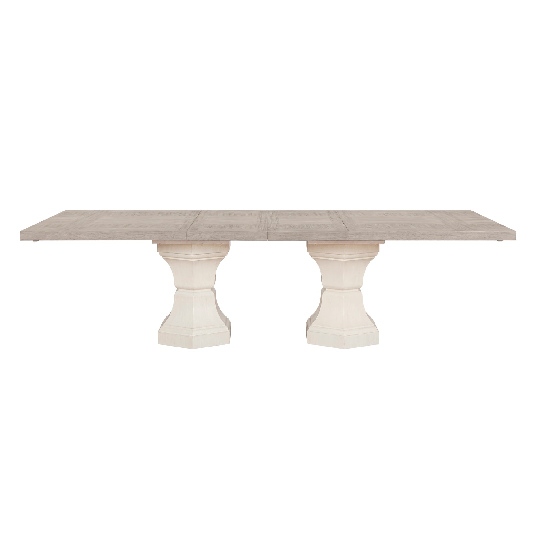 Lofton Light Gray/White/Ivory 5-Piece Dining Table Set - Ornate Home