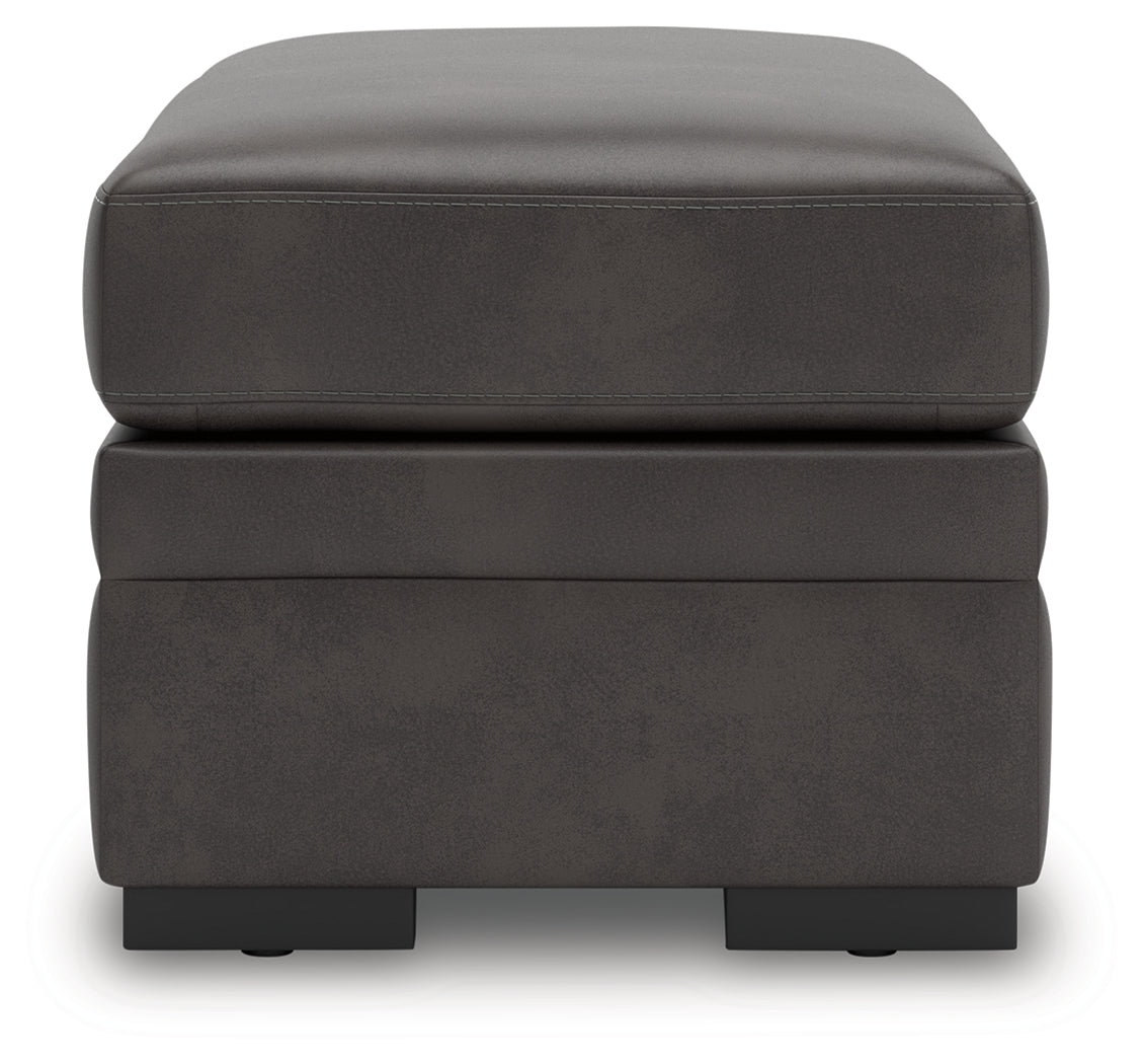 Lofton-Pike Shadow Oversized Accent Ottoman (Online Special Price) - Ornate Home
