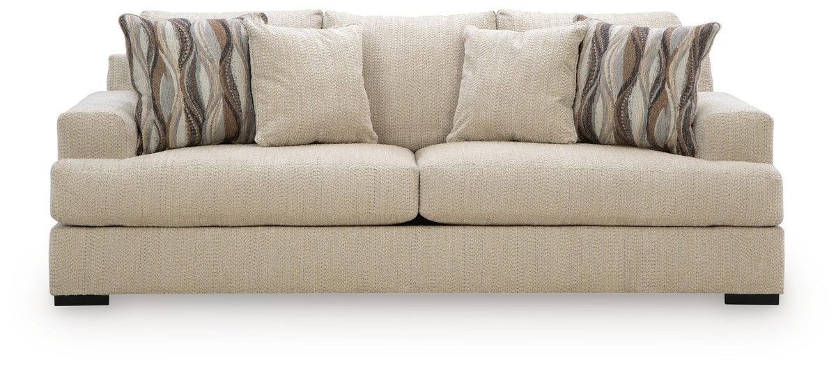 Lofwood Oatmeal Sofa - Ornate Home