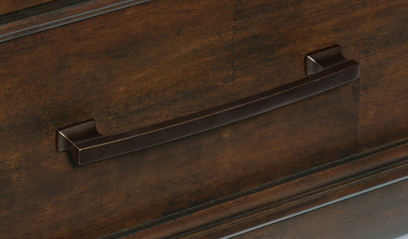 Logandale Brown Eastern King Platform Bed - Ornate Home