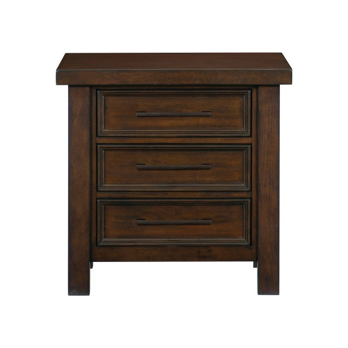 Logandale Brown Nightstand - Ornate Home