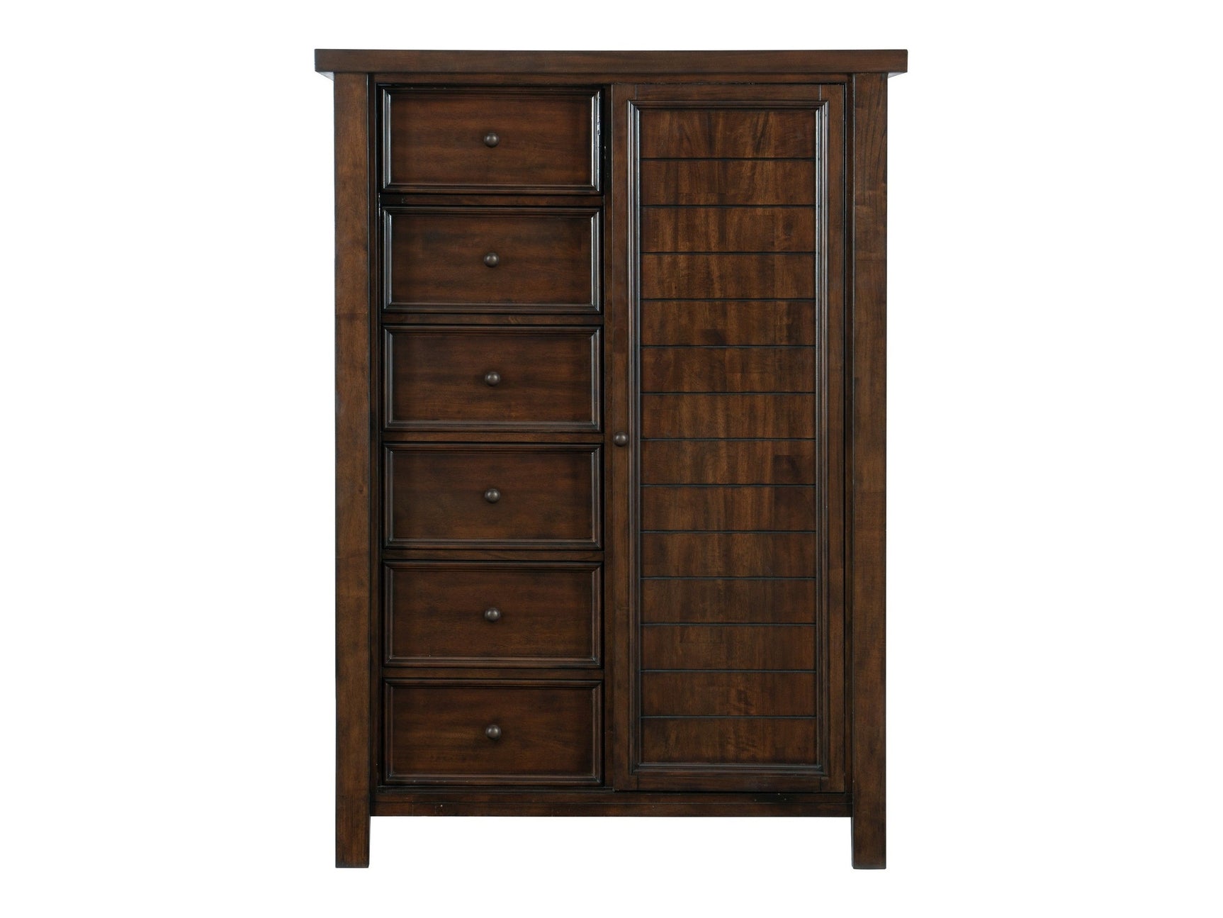 Logandale Brown Wardrobe - Ornate Home
