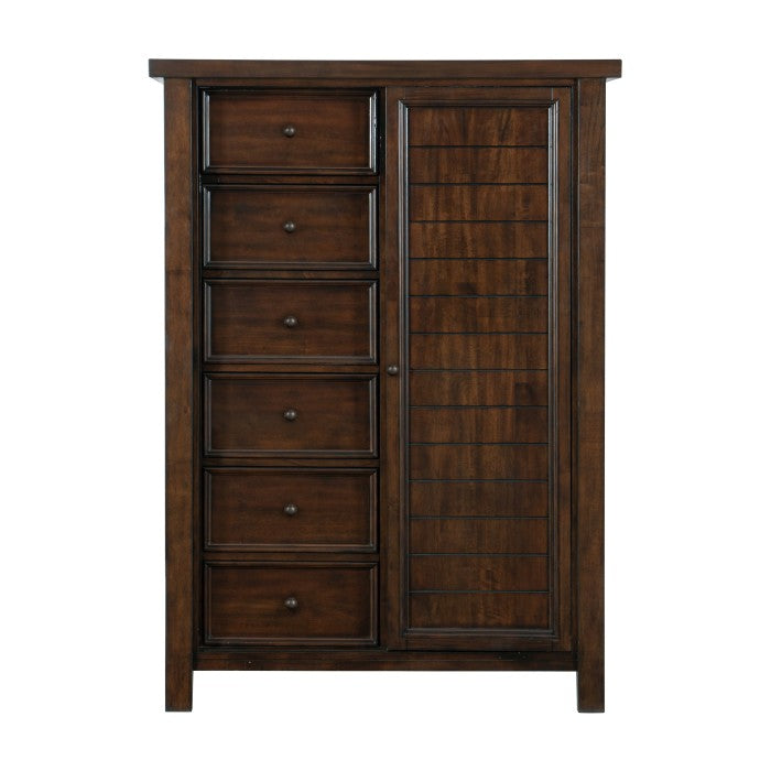Logandale Brown Wardrobe - Ornate Home