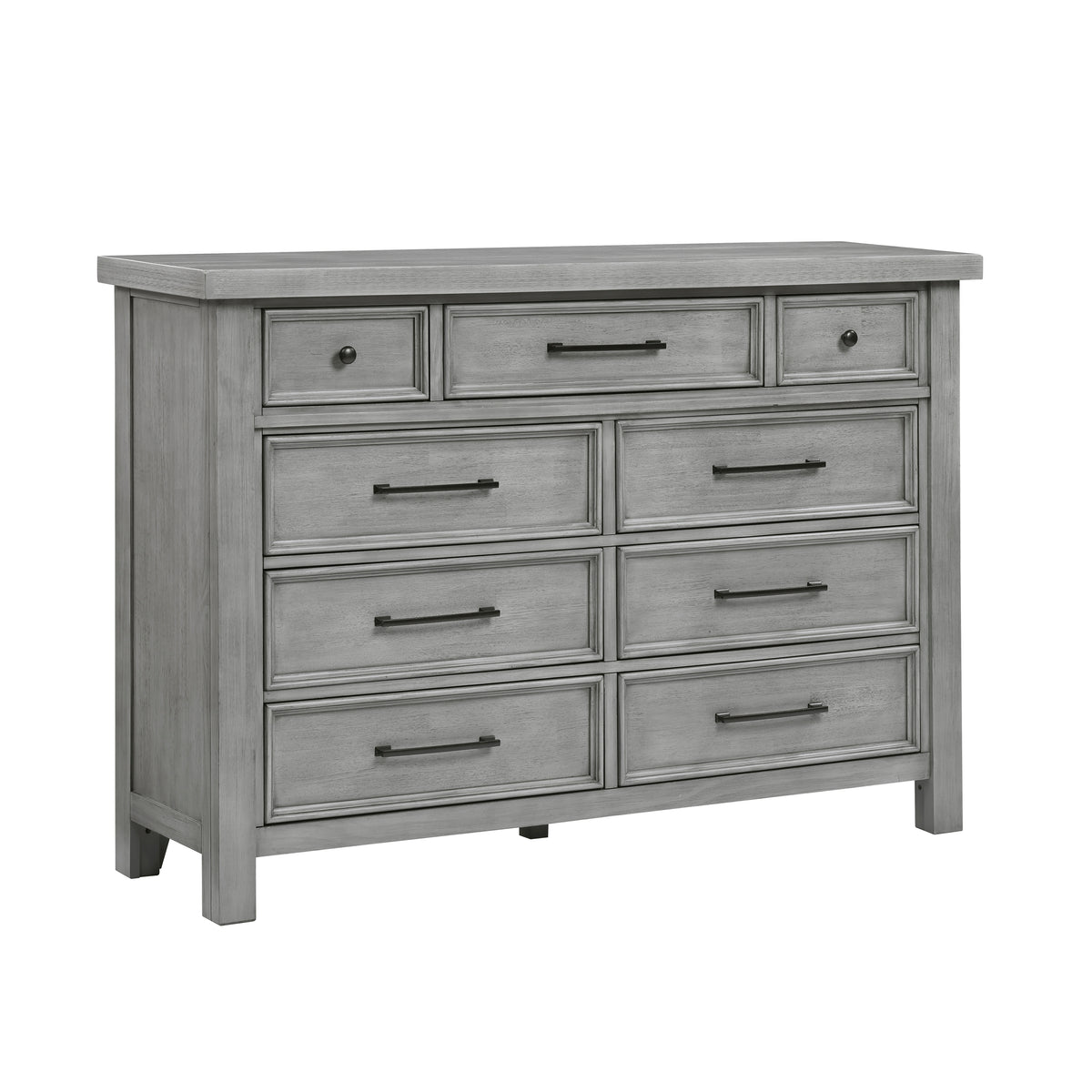 Logandale Gray 5pc Bedroom Set - Ornate Home