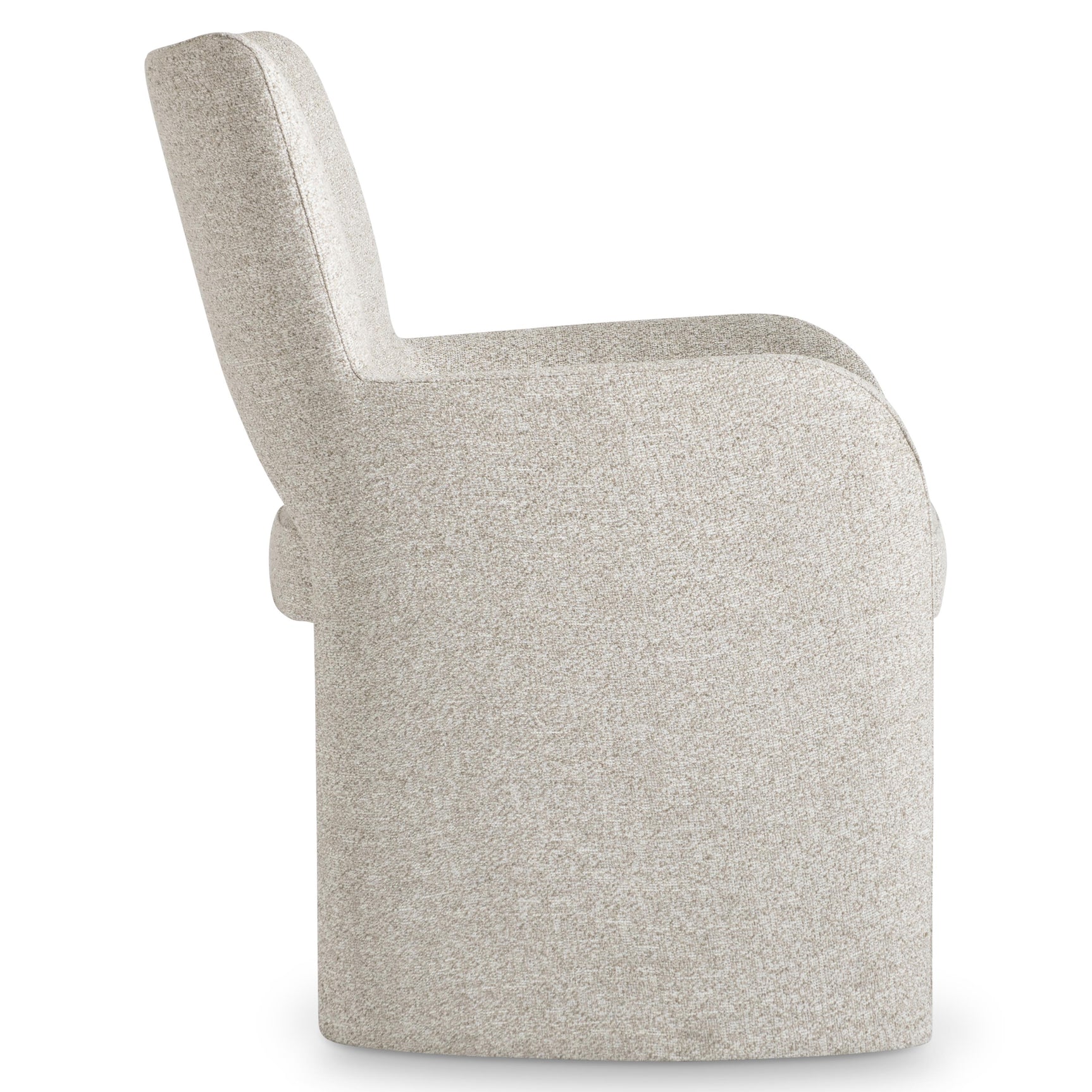 Loggia Aria/White/Cream Arm Chair (26.5" x 28.31" x 35.31) - Ornate Home