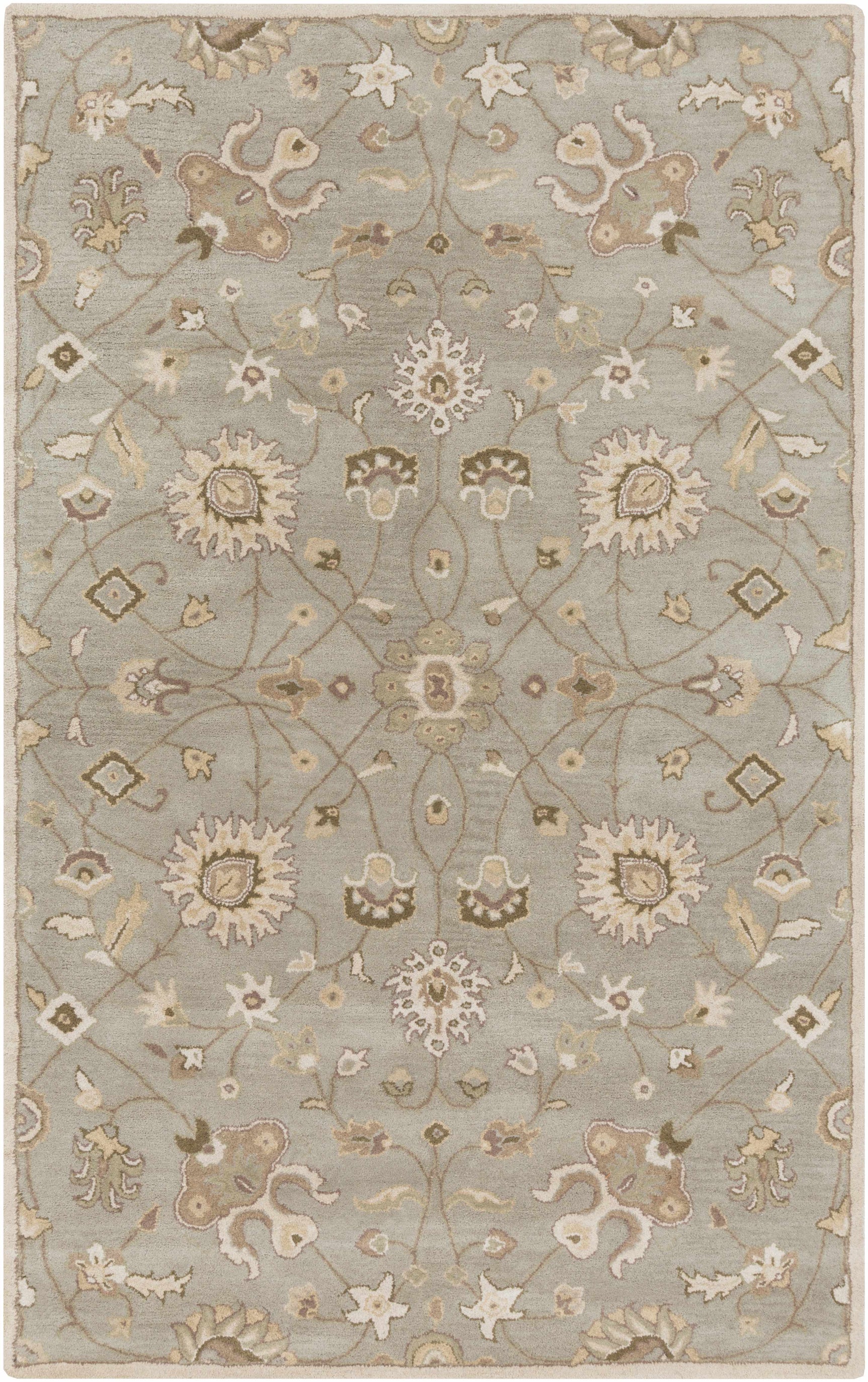 Logville Hand Tufted Light Olive 1121 Area Rug - Ornate Home