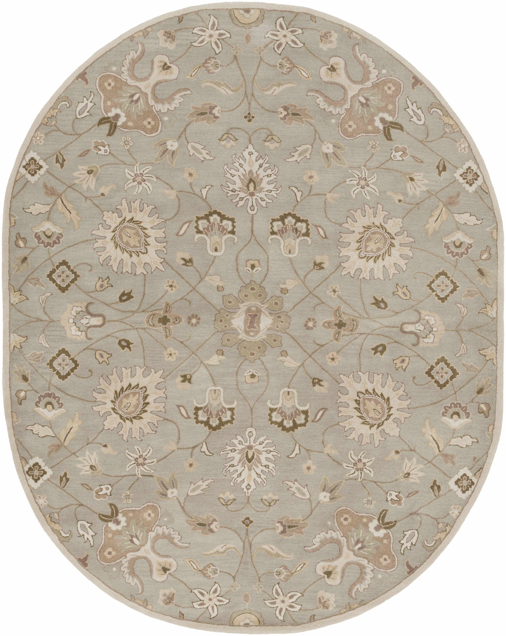 Logville Hand Tufted Light Olive 1121 Area Rug - Ornate Home