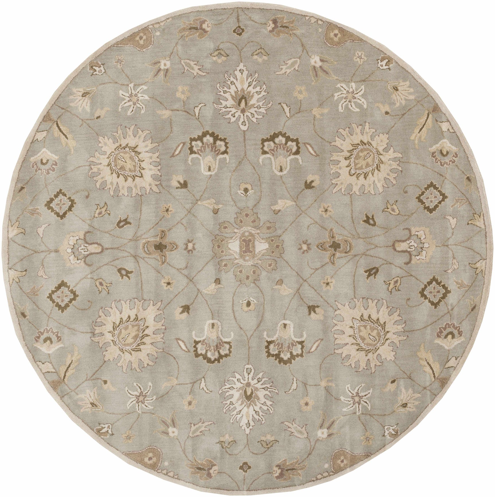Logville Hand Tufted Light Olive 1121 Area Rug - Ornate Home