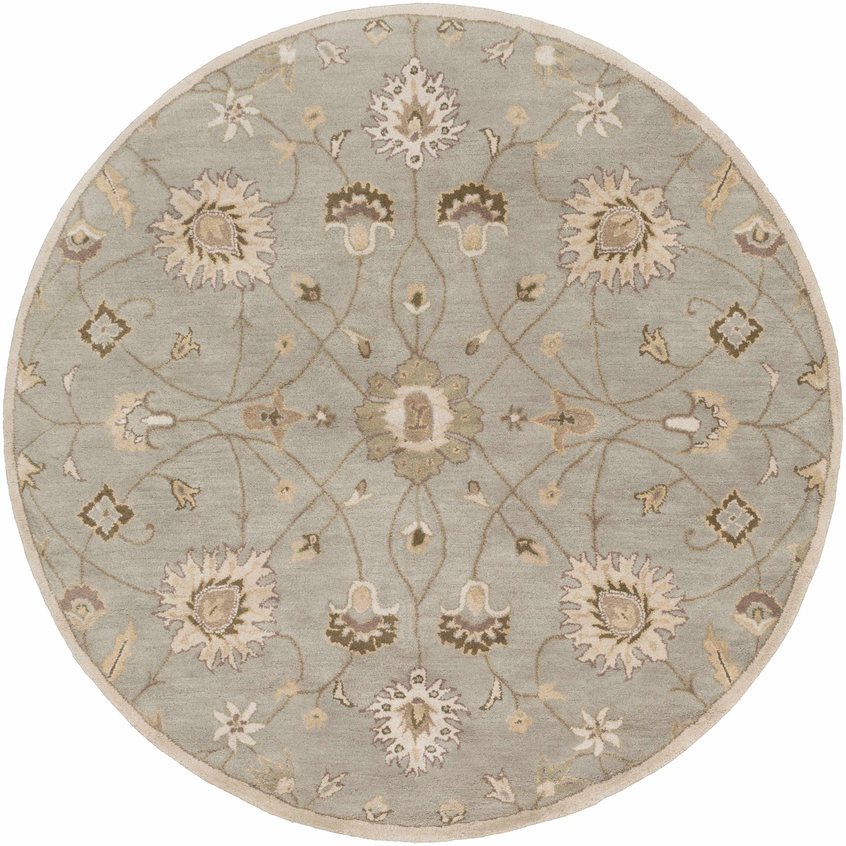 Logville Hand Tufted Light Olive 1121 Area Rug - Ornate Home