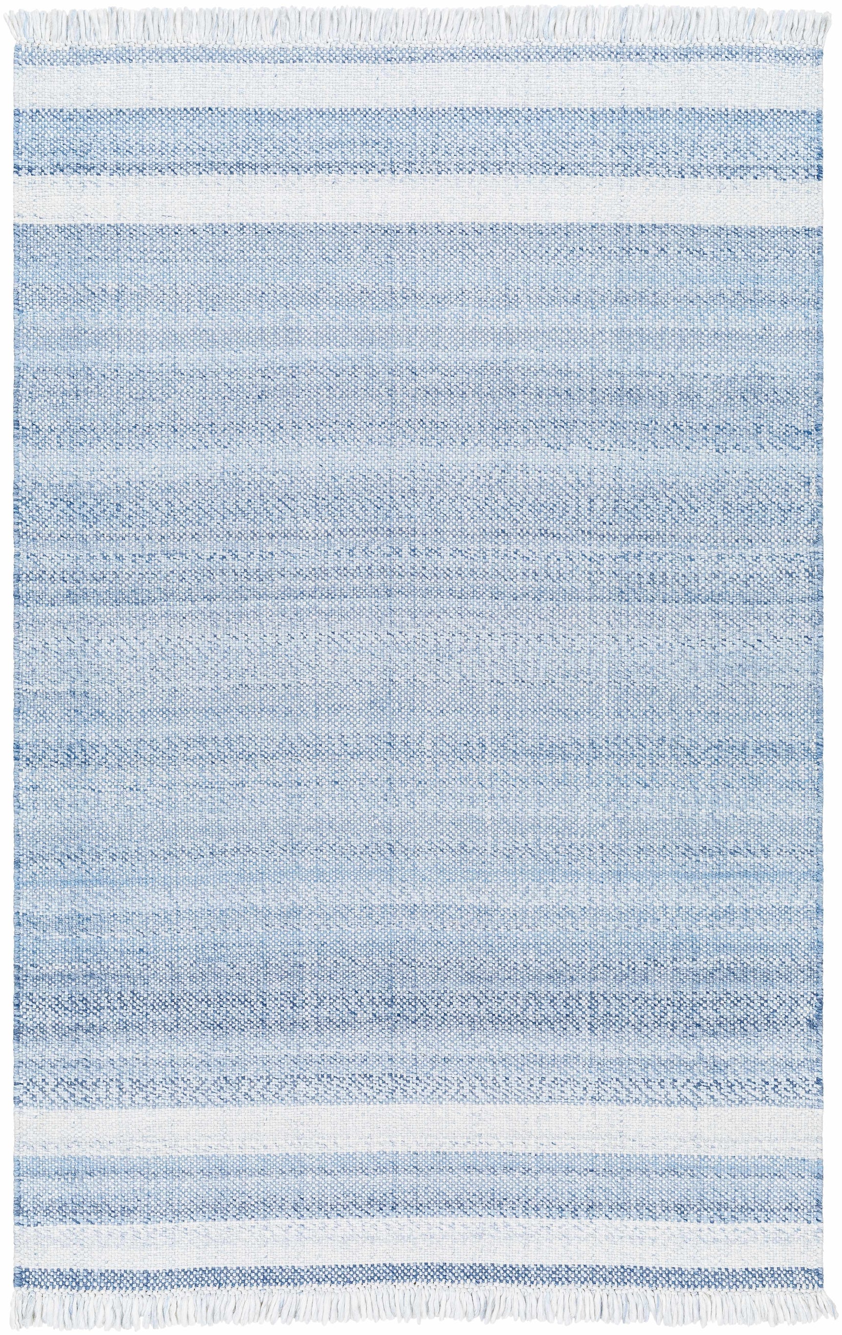 Loic Silver Blue Area Rug - Ornate Home