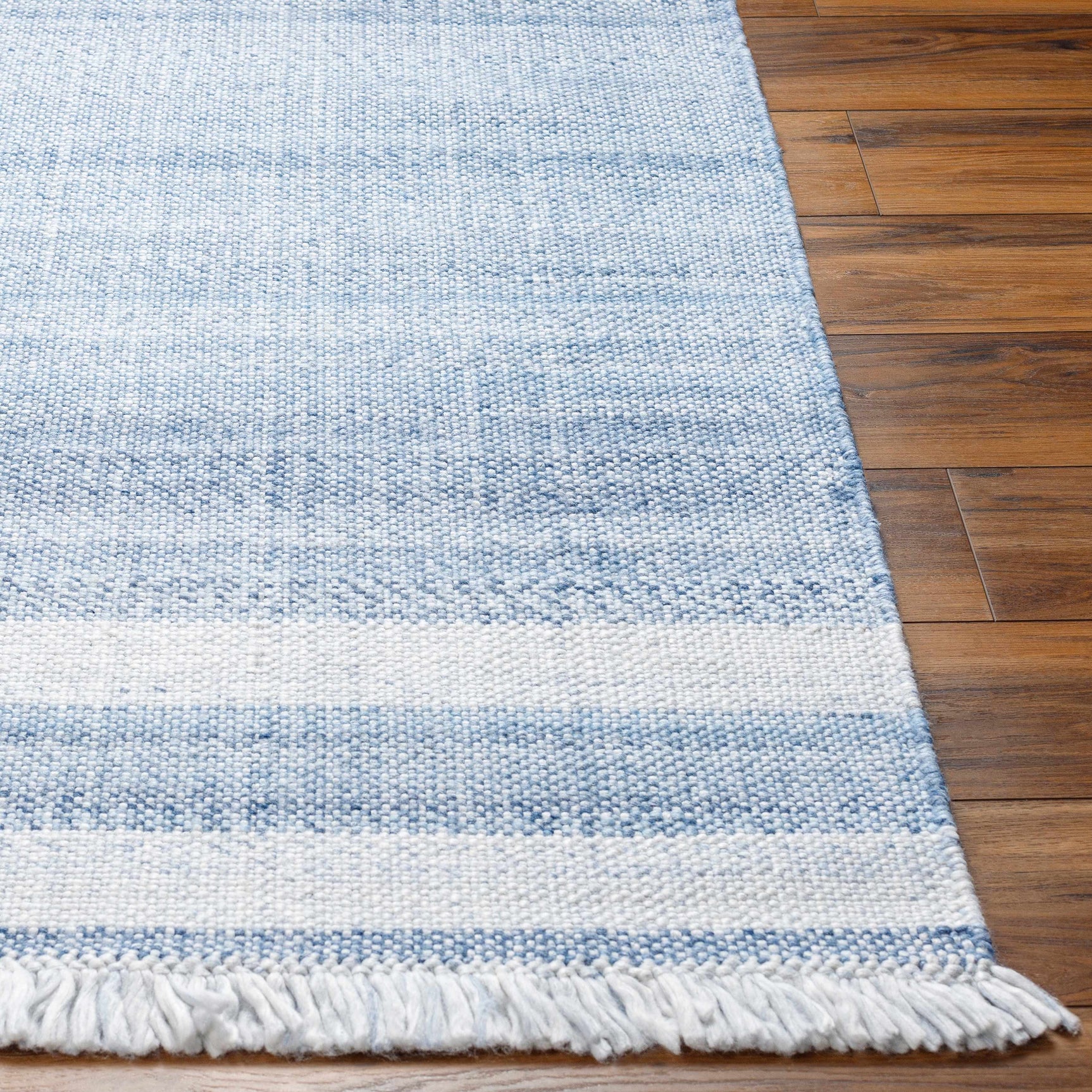 Loic Silver Blue Area Rug - Ornate Home