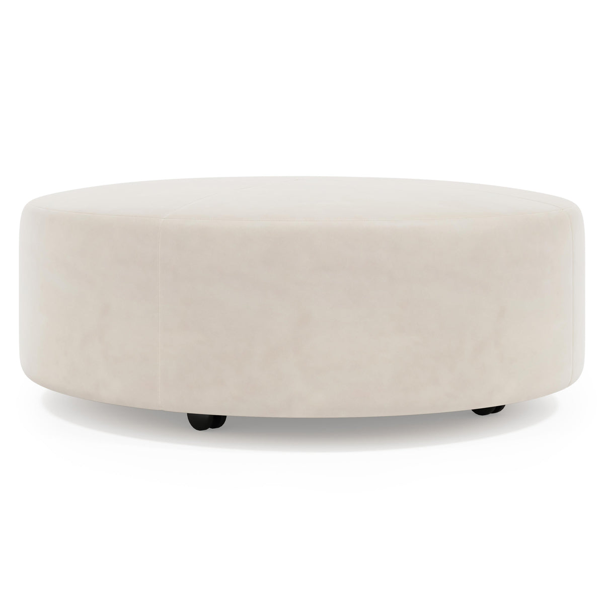 Lolo White/Cream Ottoman Without Nails - Ornate Home