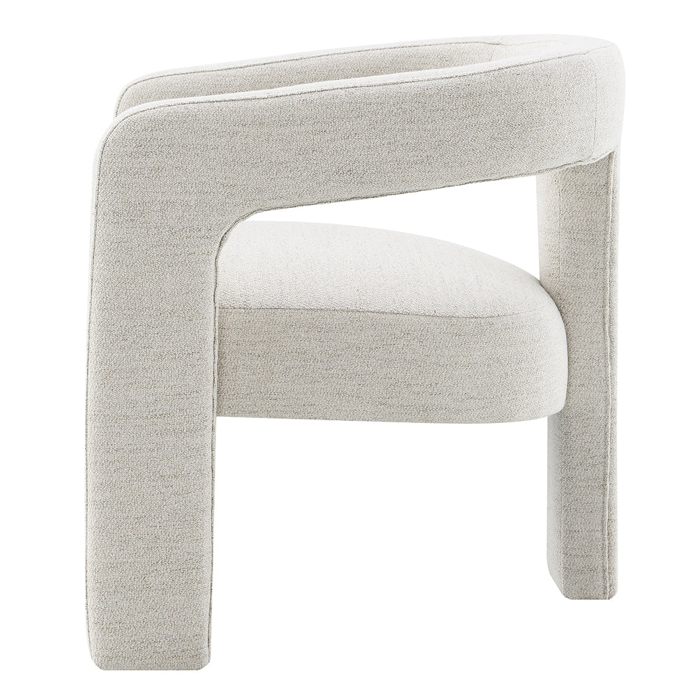 Lomas Beige Boucle Side Chair (Set of 2) - Ornate Home