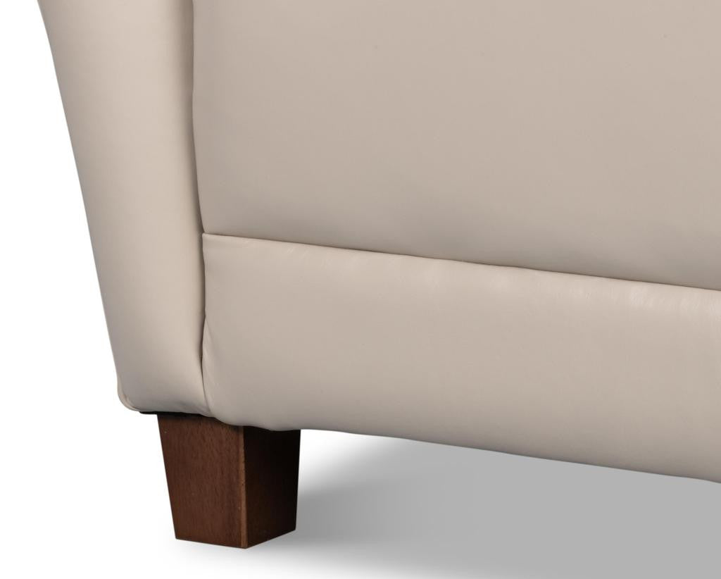 Lombard White Wing Chair - Ornate Home