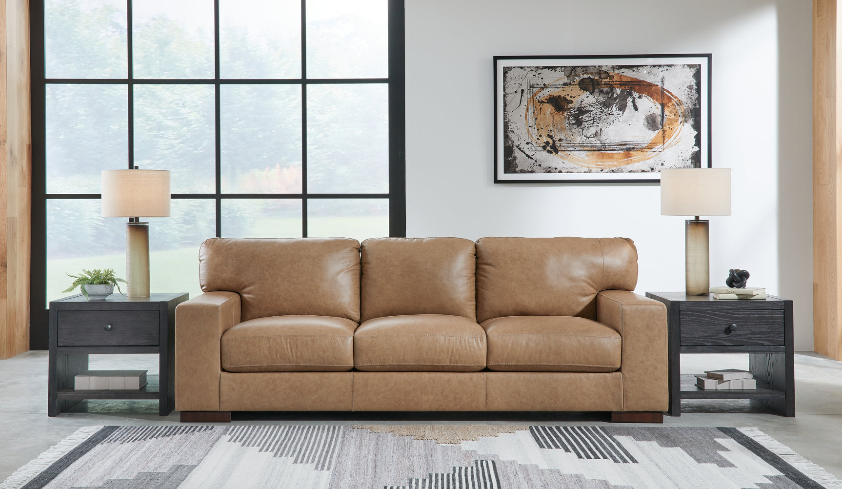 Lombardia Tumbleweed Sofa and Ottoman - Ornate Home