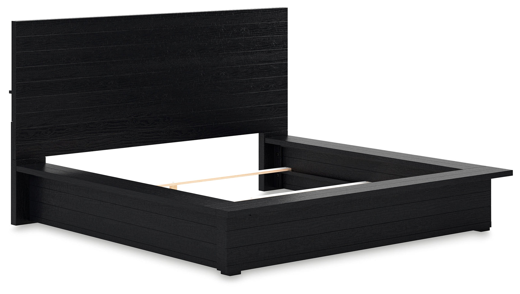 Londer Black King Panel Bed (Online Special Price) - Ornate Home