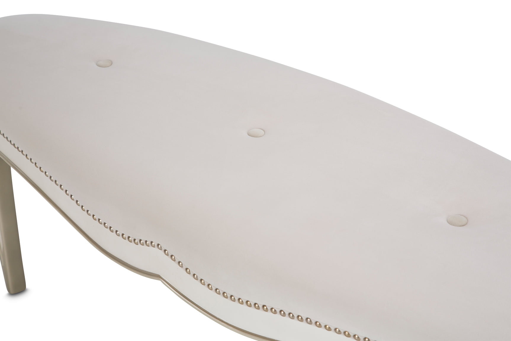 London Place Creamy Pearl Bed Bench - Ornate Home